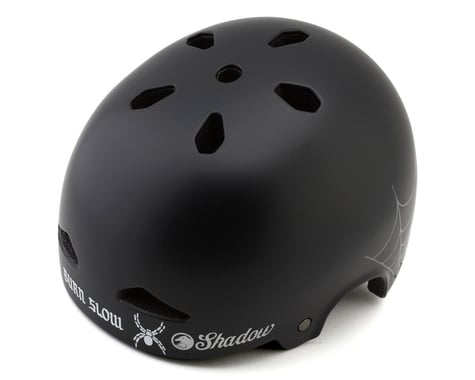 The Shadow Conspiracy X Burn Slow FeatherWeight Helmet (Matte Black) (L/XL)